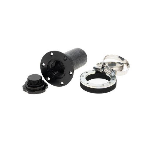 Aeromotive Flanged Fillcap, 1.5", Black