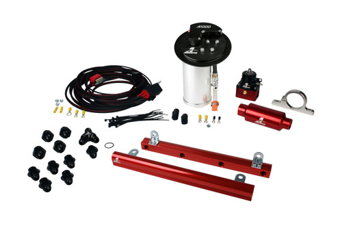 Aeromotive A1000 In-Tank Race Fuel System with 5.4L 4-V Fuel Rails, 10-17 Mustang GT