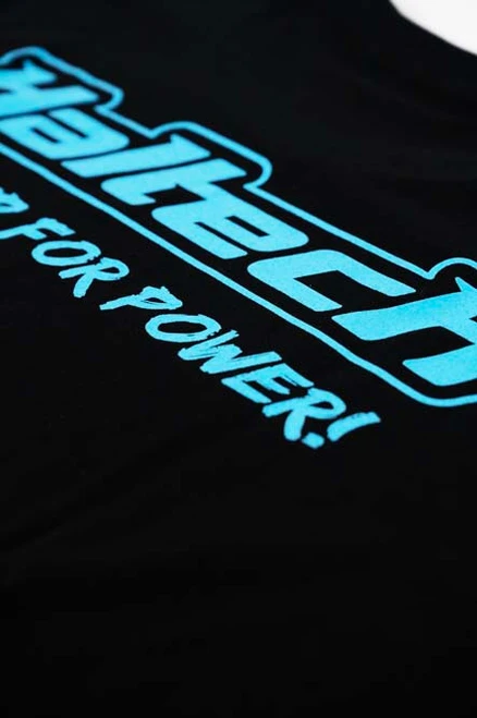 Haltech "Classic" T-Shirt Black with Blue Logo