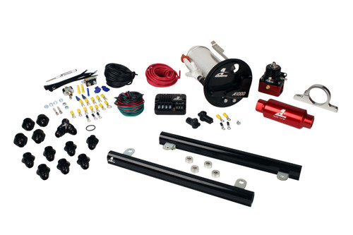 Aeromotive A1000 In-Tank Pump Gas Fuel System with 5.4L CJ Fuel Rails, 07-12 Shelby GT500