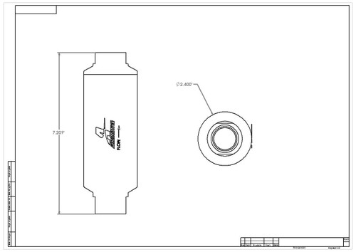 Aeromotive 40 Micron Stainless Mesh Replacement Element for ORB-12 Filter Housings