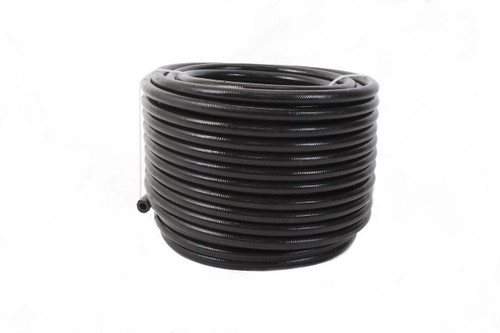 Aeromotive Fuel Line, PTFE, Stainless Braided, Black Jacketed