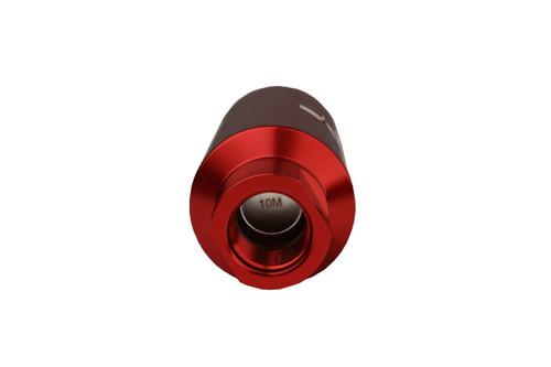 Aeromotive 10 Micron Red Fuel Filter/Bracket Combo Kit with ORB-10 Ports & Cellulose Element