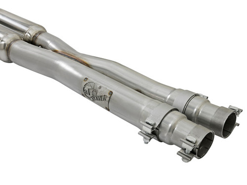 aFe MACH Force XP 3in 304 SS Loud Tone Cat-Back w/ Black Tips 15-17 Ford Mustang V6-3.7L/V8-5.0L