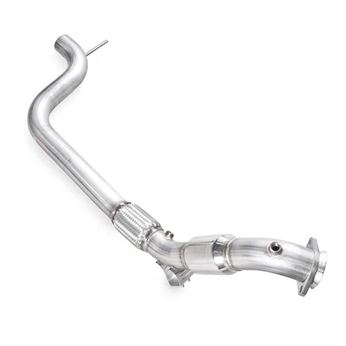 Stainless Works 2015-16 Mustang Downpipe 3in High-Flow Cats Performance Connection