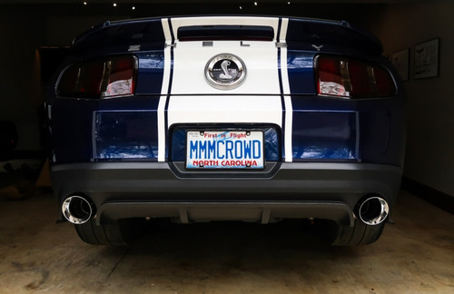 AWE Tuning S197 Mustang GT Axle-Back Exhaust - Track Edition (Chrome Silver Tips)
