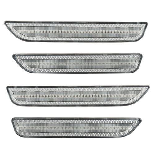 Oracle 10-14 Ford Mustang Concept Sidemarker Set - Clear - No Paint
