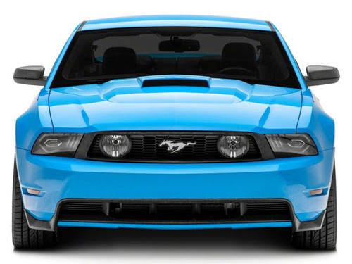 Raxiom 10-12 Ford Mustang w/ Factory Halogen LED Projector Headlights- Black Housing (Clear Lens)