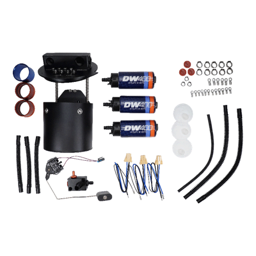 DeatschWerks X3 Series Fuel Pump Module w/ Triple DW400 Fuel Pumps for 2011-2024 Ford Mustang