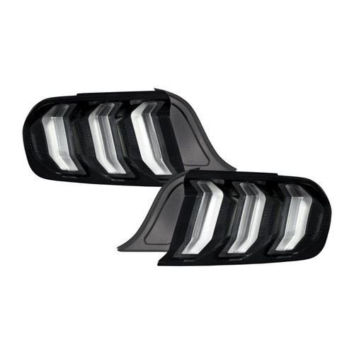 Form Lighting 2015-2023 Ford Mustang LED Tail Lights Smoke (Pair)
