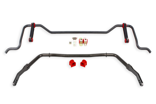 BMR 05-10 Ford S197 Mustang Sway Bar Package - Black Hammertone