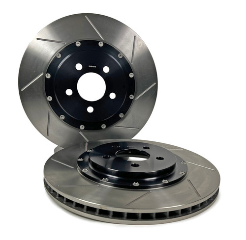 Baer Brakes 24-25 Ford Mustang EradiSpeed+ Rear 2-piece Performance Slotted Brake Rotors