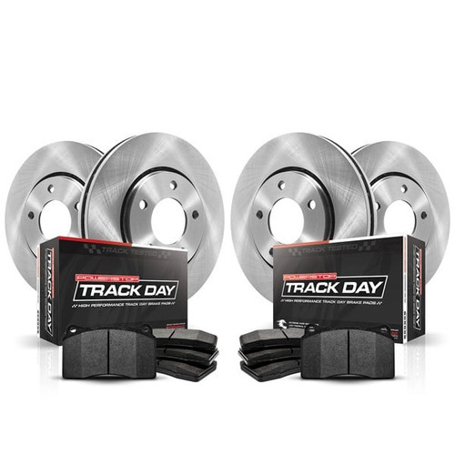 Power Stop 05-10 Ford Mustang Front & Rear Track Day Brake Kit (TDBK1381)