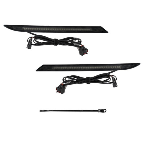 Form Lighting 2024+ Mustang LED Rear Reflector Smoked (Pair)