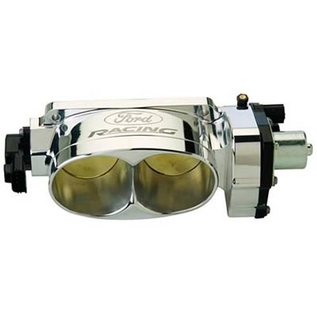 Ford Performance- CJ Twin 65mm Throttle Body ( Polished )