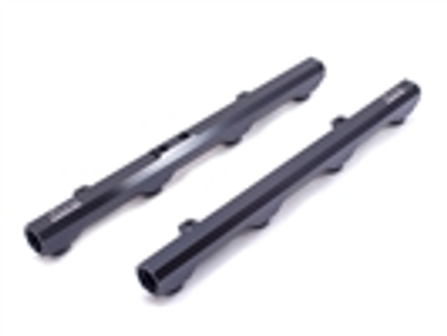Fore- 2011-2017 Mustang GT Fuel Rails (Black)