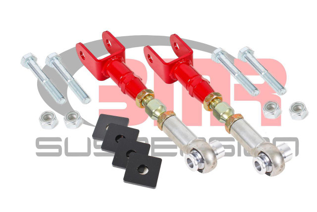 BMR- 2015+ Toe Rods, Rear, On-Car Adjustable, Rod Ends