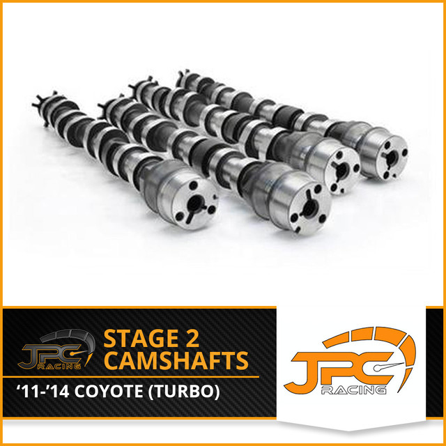JPC- Custom Turbo Coyote  Camshafts Stage 2 "2015-2017"