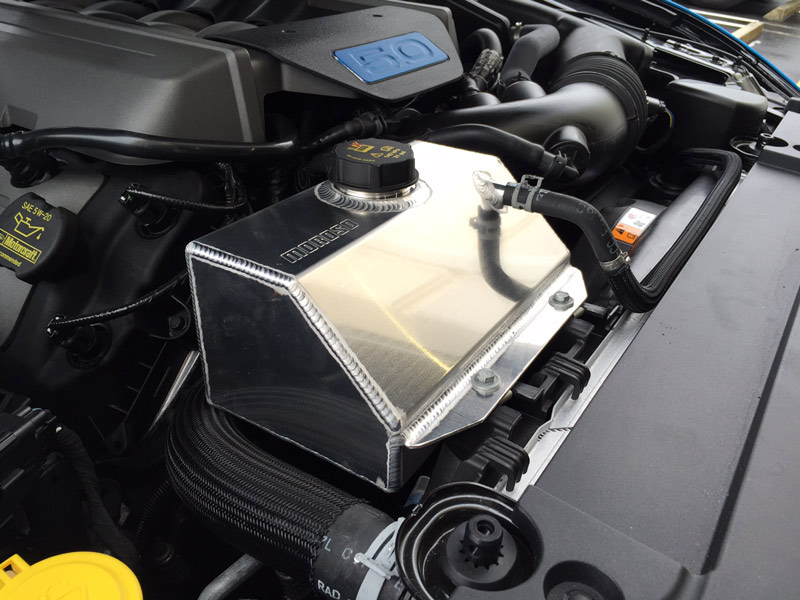 Moroso 2015 Mustang Aluminum Coolant Expansion Tank Justin S Moroso 2015 Mustang Aluminum Coolant Expansion Tank Justin S