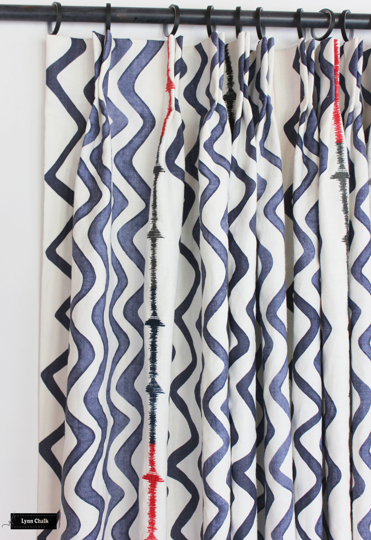 Christopher Farr Rick Rack Custom Drapes By Kit Kemp
