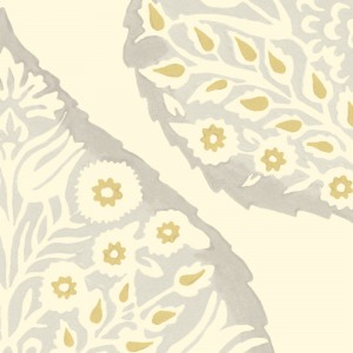 Galbraith And Paul Lotus Wallpaper In Aqua Sold By The Yard