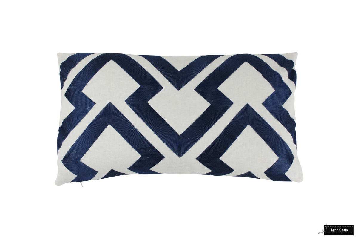 On Sale 50 Off Brunschwig Fils Lee Jofa Lightning Bolt Indigo