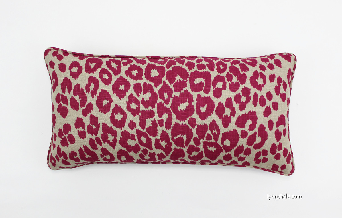 Schumacher Iconic Leopard Pink Wallpaper - SCH 5007016