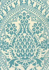 Quadrille Pina Dark Turquoise on Tint