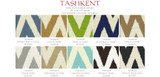 Quadrille Tashkent Gold on Oyster - Contact me to confirm stock is available before ordering