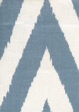 Quadrille Tashkent Royal Blue on Oyster - Contact me to confirm stock is available before ordering