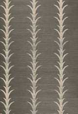 Celerie Kemble for Schumacher Acanthus Stripe Shadow Wallpaper (Priced and Sold as an 8 Yard Roll)