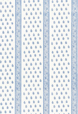 Schumacher Katsura Stripe Wallpaper Delft  5005201 (Priced and Sold as 9 Yard Double Roll) 