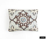 Quadrille New Batik New Navy Brown on Tint - Contact me to confirm stock is available before ordering  