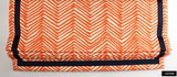 Quadrille Alan Campbell Zig Zag Navy On Tint - Contact me to confirm stock is available before ordering  