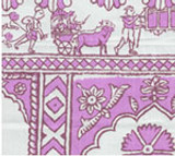 China Seas Sultan II in Lilac on White