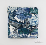 Chiang Mai Dragon - Custom Cushions by Lynn Chalk in China Blue