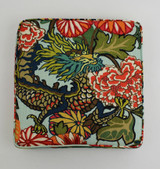 Chiang Mai Dragon - Custom Cushions by Lynn Chalk in Aquamarine
