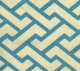 Quadrille China Seas Aga Turquoise on Tint - Contact me to confirm stock is available before ordering  