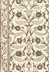 Schumacher Martyn Lawrence Bullard Topkapi Sepia Wallpaper 5006661 (Priced and Sold as 9 Yard Double Roll) 