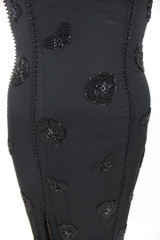 Closeup detail of front of dress