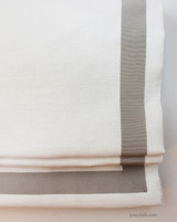 Fan Pleated Drapes in Kravet Dublin Linen (Comes in Over 50 Beautiful Colors)