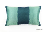 Celerie Kemble for Schumacher Bagan in Peacock Custom Pillows (Both Sides - Made To Order)  2 Pillow Minimum Order