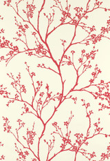 Schumacher Twiggy Wallpaper in Champagne 5003341 (Priced and Sold as 10 Yard Double Roll)