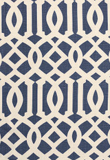 Imperial Trellis-Navy