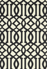 Schumacher Imperial Trellis II Jet Wallpaper 5005804 (Priced and Sold as 9 Yard Double Roll) 