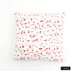 Schumacher Lulu DK Skittles Custom Pillows in Punch Coral (Both Sides) 2 Pillow Minimum Order