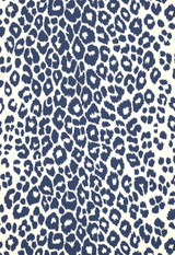 Iconic Leopard Wallcovering in Ink