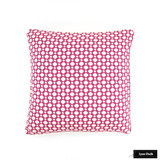 Celerie Kemble for Schumacher Betwixt Pillows in Black and White with Black Welting (Comes in 16 Colors)