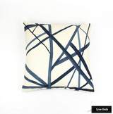 Kelly Wearstler for Lee Jofa/Groundworks Channels Custom Pillows - (Shown in Taupe/Ivory)