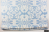 Quadrille China Seas Island Ikat Roman Shade (Shown in Zibby Blue - Comes in many colors)